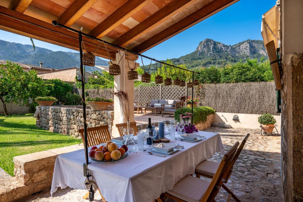 Sa Finqueta, Luxury Elegant Mansion With Breathtaking Views Of Soller Villa Eksteriør bilde