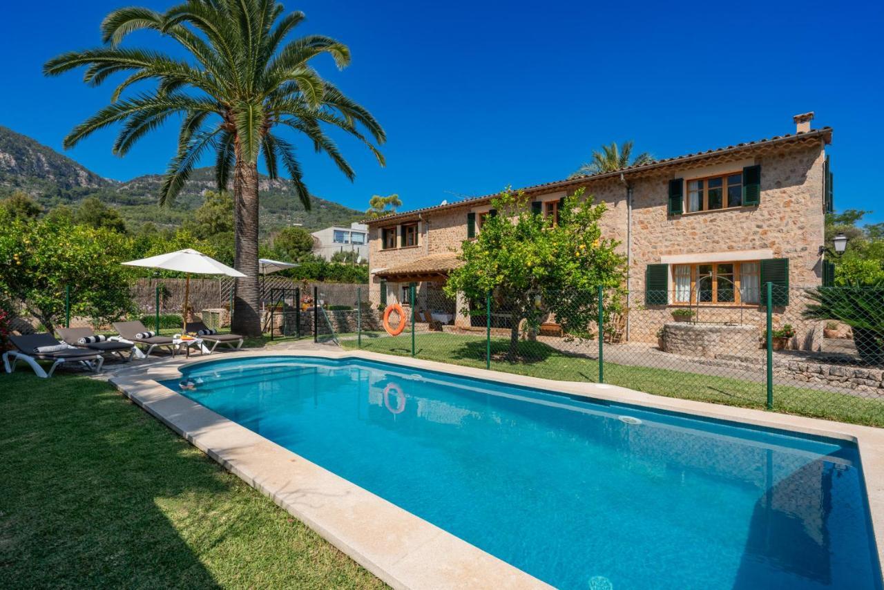 Sa Finqueta, Luxury Elegant Mansion With Breathtaking Views Of Soller Villa Eksteriør bilde